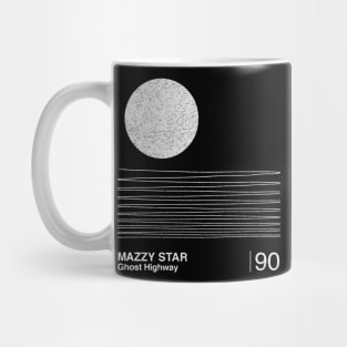 Mazzy Star / Minimal Graphic Design Artwork Mug